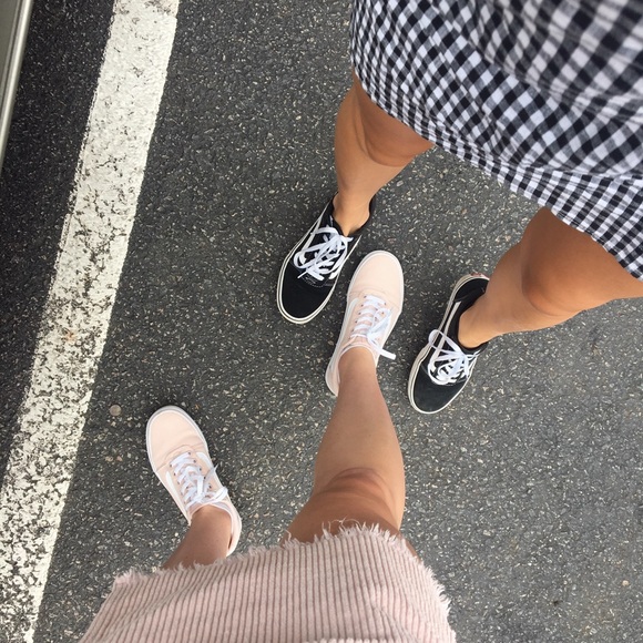 Vans Shoes - Baby Pink Old Skool Vans (7.5)